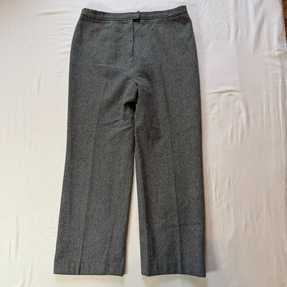Vintage 100%‎ Pure Wool Country Suburbans Grey Dress Pants Size 16